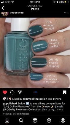 Fall Teal Nails, Teal Nail Polish, Dip Nail Colors, Fashionable Nails, Dip Nail, Turquoise Nails, Pretty Nail Colors