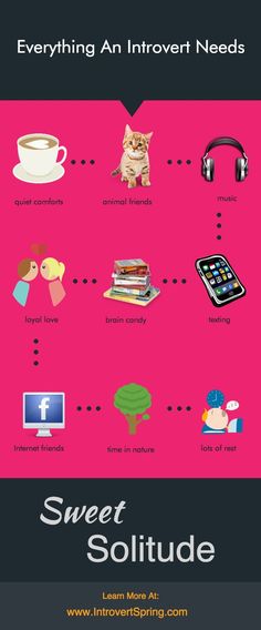 Everything An Introvert Needs Infographic Infp Infj, Internet Friends, Quiet Place, Totally Me