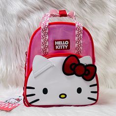 Brand New With Tags. Hello Kitty Backpack. Primark Exclusive. Adjustable Straps Interior Zipper Pocket Measures Approximately 10"H X 10.5"W X 5"D Playful Hello Kitty Backpack For Travel, Playful Hello Kitty Travel Backpack, Hello Kitty Backpack For Daily Use, Cute Red Backpack For Travel, Cute Red Travel Backpack, Trendy Pink Hello Kitty Backpack, Playful Red School Bag, Red Hello Kitty Travel Bag, Cute Red Backpack For School