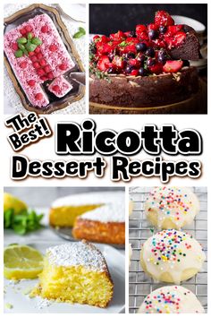 the best ricotta dessert recipes