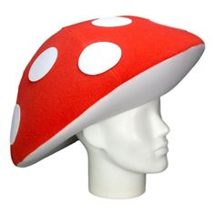 "Get this Awesome Mushroom Head Hat Today! This Mushroom Head Hat will definitely make you stand out at your next Party, Wedding, Corporate Event, Birthday, Quinceanera, or Halloween Party! Product Details: ✓Made in the USA ✓Handmade ✓High Quality Foam ✓One Size Fits Most ✓Customizable to your preferences \"This is where your party starts\". Give your next party a new life and rediscover your youth with Foam Party Hats. Foam Party Hats Guarantee At Foam Party Hats we believe our hats help bring Cheap Halloween Costume Party Hats, Cheap Fitted Costume Cap, Cheap Funny Hat With Curved Brim, Cheap Fun Costume Hat, Cheap Funny Hat As A Gift, Cheap Funny Adjustable Hats, Cheap Adjustable Novelty Hats, Cheap Hats For Playtime, Cheap Playful Halloween Hats