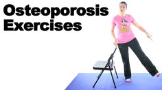 Osteoporosis Exercises - Ask Doctor Jo - YouTube Low Impact Cardio, Chair Exercises, Mobility Exercises, Senior Health, Strengthening Exercises, Hip Workout