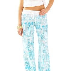 Brand New With Tags, Dimensions Posted. I Have No Issues With These Pants I Just Got Them As A Gift And Needed A Size Up. The Color Is Very Pretty In Person And Would Look Amazing With White Linen Tops, Pinks, And Greens. 100% Linen. Blue Beachy Cotton Bottoms, Beachy Blue Cotton Bottoms, Casual Lounging Pants For Beach Season, Summer Lounging Bottoms Long Pants, Spring Lounging Blue Pants, White Summer Bottoms For Lounging, White Summer Lounging Bottoms, White Bottoms For Summer Lounging, Blue Beachy Bottoms For Spring