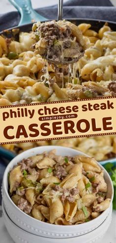 Philly Cheese Steak Casserole, casserole recipes for dinner, easy dinner ideas, best pasta recipes Pasta In Oven, How To Reheat Pasta, Cheese Steak Casserole, Philly Cheese Steak Casserole Recipe, Casserole With Cream Cheese, Reheat Pasta, Steak Casserole, Philly Cheese Steak Casserole, Cheesesteak Recipe