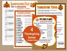 three thanksgiving trivias for kids to use