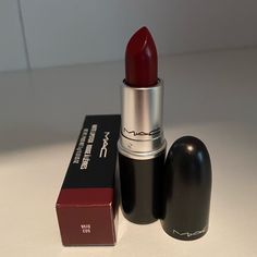 Nib Mac Cosmetics Diva Lipstick. New In Box. Authentic And Original Formula. Storybook Cosmetics, Julien Baker, Lipstick Matte, Dope Makeup, Fancy Makeup, Eye Makeup Art, Mac Lipstick, Baby Boomer, Makeup Items