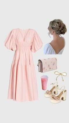 Girly Modest Outfits, Summer Modesty, Casual Modest Outfits, Christian Modest Outfits, Day Time Outfits, Sunday Fits, Princess Of God, Christian Girl Outfits, Pink Church