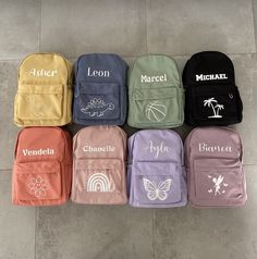 Instagram: https://www.instagram.com/wishesfromv/ Medium size personalised backpacks for any occasion. Available in a range of different colours with personalisation in black, white and white glitter. Colour suggestions with personalisation: White text is suitable for all bag colours Black text is suitable for all bag colours excluding black. Looks best on darker shades like blue, green and dark purple Personalised Travel Bag Backpacks, School Backpack, Medium Capacity Backpack, Nylon Backpack, Laptop backpack, School bag, Everyday backpack with Adjustable Straps Material: Nylon Gender: Unisex Backpacks Type: Softback Size: 40x28x13cm Colour: Dark Purple, Light Purple, Pink, Blue, Green, Yellow, Orange, Black Customizable Backpack For Daily Use And Back To School, Customizable Standard Backpack For Back To School, Customizable Daily Use Backpack, Personalized Bag For Everyday And Back To School, Personalized Everyday Bags For Back To School, Customizable Backpack For Everyday Use, Personalized Everyday Backpack, Personalized Standard Backpack For Daily Use, Customizable Bag For Everyday Use And Back To School