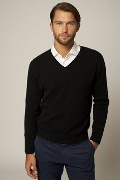 Description With its contemporarily contrasting colors, the V neck sweater is a light-weight and elegant choice for a collected look. Made with the finest quality of cashmere, the sweater feels sumptuous on the skin and looks equally grand with denim jeans and canvas sneakers. Superior comfort and added luxury are its vivid features. Details and Features 100% Cashmere V neck Long sleeves Gauge 12GG, Weight: 240G Color range: Grey, Light Grey, Nude Model is 6’ 2 ” (189 cm) and is wearing a size L Pastel Grey, Merino Sweater, Grey Light, Canvas Sneakers, V Neck Sweater, How To Feel Beautiful, Cashmere Sweaters, Neck Designs, Vneck Sweater