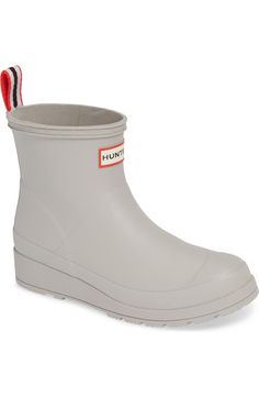 Hunter Original Play Waterproof Rain Bootie (Women) | Nordstrom Weatherproof Ankle Rain Boots, Waterproof Ankle-high Rain Boots, Weatherproof Ankle-high Rain Boots, Waterproof Ankle Rain Boots For Spring, Ankle-high Waterproof Boots For Rainy Weather, Waterproof Rain Boots For Rainy Weather, Spring Waterproof Boots For Rainy Weather, Sporty Waterproof Boots For Spring, Classic Waterproof Rain Boots For Rainy Weather