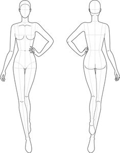 a woman's body is shown in the shape of a mannequin