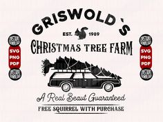 an old fashioned christmas tree farm sign