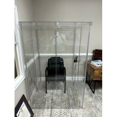 Premium Quality Acrylic Hearing Booth - Our acrylic soundproof wall panels w/ living hinges are proudly made in the USA. With years of custom fabrication, we take pride in the construction quality of this clear acrylic soundproof booth with a dimension of 4ft x 4ft x 6ft square room. Included in your purchase are (a) 2ft x 6ft, " thick crystal clear acrylic panels, (b) living hinges to attach the panels firmly w/ no gaps, & (c) an instruction manual for easy assembly. Isolates with Clear Visibil Soundproof Booth, Soundproof Wall, Recording Booth, Living Hinge, Plexiglass Sheets, Room Divider Walls, Swinging Doors, Sound Control, Control Panels