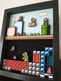 an image of a video game display in a frame