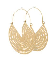 Elevate your everyday look with our stunning statement earrings. Made with high-quality materials, Pierce + Hide earrings are not only affordable but also designed to stand the test of time. Our statement earrings are lightweight and comfortable to wear, perfect for those looking to add a trendy touch to their style. These Earrings are:-2.5” in diameter -Laser cut filigree-Comes in silver We specialize in statement earrings to level up your classic style. These high-quality, on-trend earrings ar Modern Metal Earrings For Spring, Spring Hoop Earrings For Everyday, Chic Small Hoop Summer Earrings, Chic Small Hoop Earrings For Summer, Modern Gold Earrings For Spring, Elegant Brass Earrings For Summer, Nickel Free Hoop Earrings For Spring, Elegant Nickel-free Hoop Earrings For Spring, Small Metal Hoop Earrings For Summer