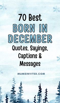 Say goodbye to November & hello to December with these inspirational Born in December quotes! Get ready to embrace your birthday month with these aesthetic, inspirational words. Find happy & motivational December quotes, messages, sayings & captions to kickstart December on a positive note, or share funny & cute sayings with friends celebrating their birthday month. These December quotes are perfect for your birth flower tattoos. Happy 1st December! December born quotes & words. Merry Christmas! Born In December Quotes, Happy 1st December, Born Quotes, Happy New Month Quotes