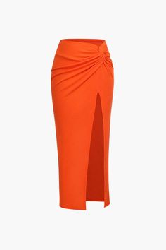 This item is In Stock We will ship your item right away. Details Occasion Casual Category Bottoms Composition 100% Polyester Sheer Not Sheer Color White Fashion To Figure, Knit Midi Skirt, Beautiful Skirts, Body Con Skirt, Knit Midi, List Style, Fashion Sale, Sheer Fabrics, Black Orange