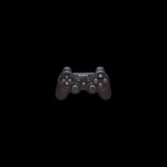 a video game controller in the dark