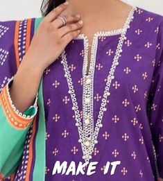 Suit Gala Design, Neck Design Suit, Suit Neck Design, Designs Kurti, Suit Neck, Latest Blouse Designs, Paid Promotion