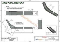 the side rail assembly diagram shows how to install and use it for an overhead door