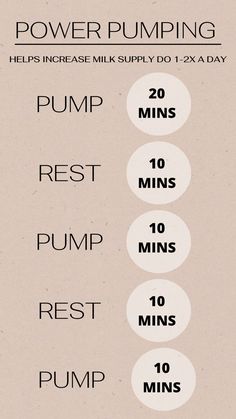 the instructions for how to use pump pumps in your home or office, including numbers and times