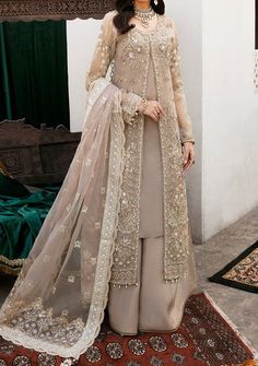 Hurry, offer ends soon! Festive Wedding, Pakistani Wedding Outfits, Pakistani Fancy Dresses, Desi Clothes, Organza Dress, Pakistani Dress Design, Pakistani Bridal, Pakistani Outfits, Pakistani Wedding