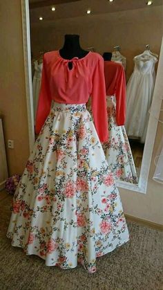 Floral Skirts, Long Dress Design, Salwar Kamiz, Indian Gowns Dresses, Designer Party Wear Dresses, Party Wear Indian Dresses, Stylish Dresses For Girls, Indian Designer Outfits, Frock Design