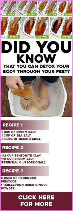 Bath Detox, Detox Kur, Detox Your Body, Detox Recipes, Natural Home Remedies