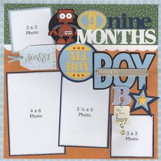 Baby Boy Book, Baby Series, Blue Pumpkin