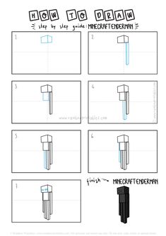 the instructions for how to draw an object with pencils and paper macht on it