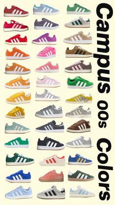 Différentes couleurs de campus 00s Adidas Spezials, White Nike Shoes