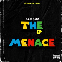 the cover art for your name, the ep menace