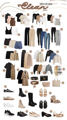 Scandinavian Fashion Capsule, Essentials Women Outfit, Late Summer Capsule Wardrobe, Minimalist Neutral Outfits, Capsule Wardrobe Sporty Casual, 38 Years Old Woman Style, Beige Capsule Wardrobe, Clean Girl Wardrobe, Closet Staples For Women