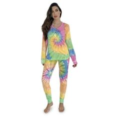 COMFORTABLY SNOOZE AND LOUNGE AWAY IN UNIQUE TIE AND DYE Cute n Colorful We believe pajamas are an opportunity to express your unique personality and flaunt that amazing character; a way to treat yourself after that long, hard days work. And that there was our motivation when designing this darling pajama set for women. Our tie and dye pajama set makes unwinding an eye-catching affair. Whether youre into swirls or waves, vibrant hues or more muted tones, youll find the right combo of pattern and Photo Dream, Thermal Pajamas, Unique Ties, Hard Days, Muted Tones, Matching Pajamas, Womens Pyjama Sets, Jersey Knit Fabric, Night Looks