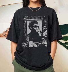 Vintage Weeknds T-shirt, Weeknds T-shirt | Hip Hop Music Shirt The Weeknd Tshirt, The Weeknd T Shirt, The Weeknd Merch, Timberlands, Concert Shirts, Moda Vintage, Retro Shirts, After Hours, Hip Hop Music