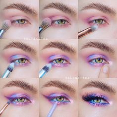 Different Makeup Aesthetics, Makeup Aesthetics, Pastel Eyeshadow, Eye Makeup Pictures, Cool Makeup Looks, Eye Makeup Designs, Colorful Eye Makeup, Top Makeup Products, Creative Eye Makeup