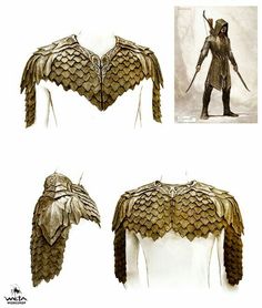 Workshop Design Studio, Costume Armour, Weta Workshop, Workshop Design, Leather Armor, Fantasy Costumes, Legolas, Fantasy Armor, Armor Concept