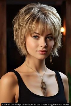 Give the classic bowl cut a modern twist with a shaggy variation. The layers and texture add contemporary flair to this timeless haircut. It’s a bold and fashionable choice. Chin Length Hair, Curly Pixie