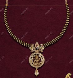 Diamond Nallapusalu, Gold Jewelry Outfits, Gold Earrings Models, Gold Necklace Indian Bridal Jewelry