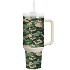 Stanley Personalized Tumbler Camo Series Traditional Skin Camo Stanley Cup, Camo Tumbler Ideas, Stanley Cup Western, Camo Tumbler Cups, Camo Deer Tumbler, Camo Wraps, Matte Gloss, Personalized Tumblers, Outdoor Adventure