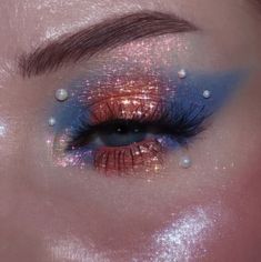 Maddy Makeup, Edc Makeup, Mac Makeup Looks, Magical Butterfly, Shiny Makeup, Lip Combos, Rhinestone Makeup, Brow Tint