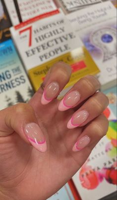 2024 Nails, Colorful Nails, Summery Nails, French Tip Acrylic Nails, Simple Acrylic Nails, Classy Acrylic Nails, Almond Acrylic Nails, Beach Nails, Nails Coffin