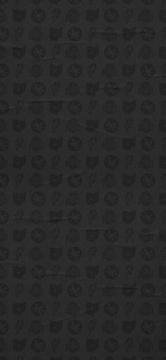 a black wallpaper with skulls and bones on the bottom, along with other patterns