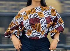 This is made from African print fabric, comfortable to wear. You can dress up or dress down with this fashionable blouse. the fabrics are 100% cotton. Its available in different fabrics. Kindly check the size measurements before making your order.  If you have any questions, concern or you have your specific measurements.  kindly send a message. We are happy to help. You looking gorgeous is our business. NOTE. THE PRIMARY COLOR IS OUT OF STOCK Thank you so much for stopping by, hope you find something nice to order from us. Cheers Trendy Stretch Printed Blouse, Patterned Blouse With Bold Print, Casual Blouse With Unique Print, Chic Blouse With Bold Print, Trendy Patterned Blouse With Bold Print, Trendy Bold Print Patterned Blouse, Chic Multicolor Off-shoulder Blouse, Casual Long Sleeve Free Size Blouse, Casual Free Size Long Sleeve Blouse