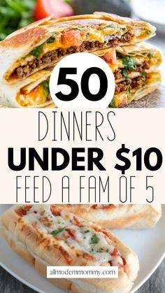 Unbelievable Dinner Ideas Under 10.00 Cheap Family Dinners, Dirt Cheap Meals, Easy Cheap Dinner Recipes, Cheap Meal Plans, Low Cost Meals, Frugal Cooking, Cheap Family Meals, Easy Cheap Dinners, Budget Family Meals