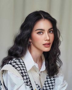 Mai Davika, Davika Hoorne, American Beauty, Girl Face, Pretty Face, Woman Face, Aesthetic Girl, Fashion Makeup, Makeup Inspiration