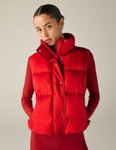 Big Cozy Puffer Vest | Beyond Yoga Bra Dress, Beyond Yoga, Maternity Shops, Pullover Jacket, Puffer Vest, Fall 2024, Skirts With Pockets, Leggings Shop, Ruby Red