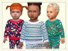 The Sims Resource - Sweater New Year 24 infant The Sims, Sims 4, Favorite Things List