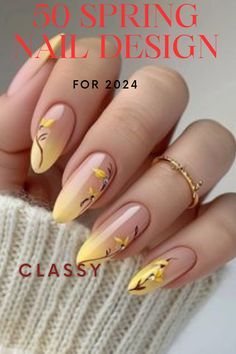 Holidays Nails, Nail Square, Nailinspo Nailart, August Nails, Yellow Nail, Ootd Instagram, September Nails, Text Story