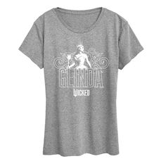 Wicked - Glinda Decorative - Women's Short Sleeve Graphic T-Shirt Wicked Glinda, Glinda The Good, Glinda The Good Witch, Good Witch, The Good Witch, Plus Size Fits, Nice Shorts, Tee Shop, The South